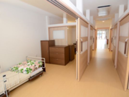 快適な居室の廊下