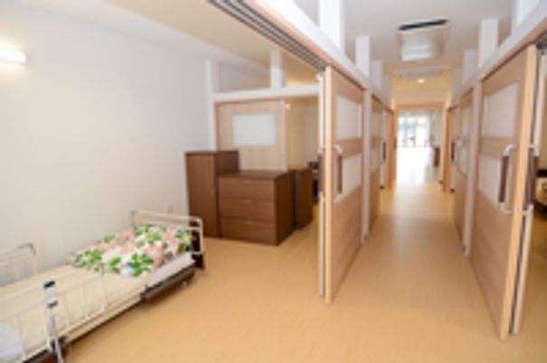 快適な居室の廊下