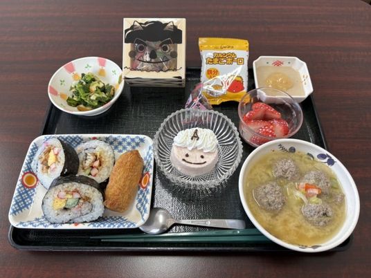 色とりどりの料理