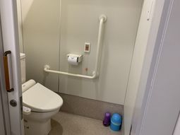 安全な設備のトイレ