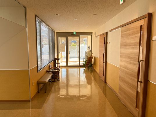 心温まる廊下の風景