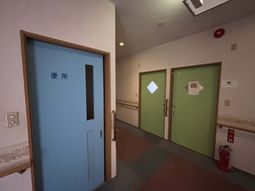 トイレ付近の廊下