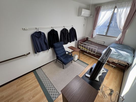 日差しの差し込む部屋