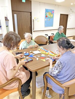 テラスでのひととき