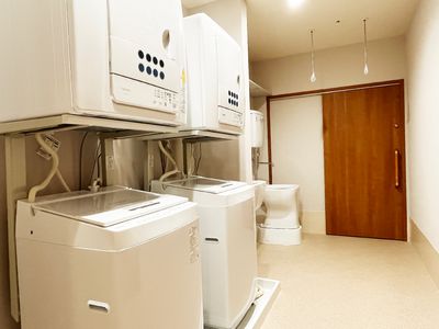 洗濯機とトイレの設備