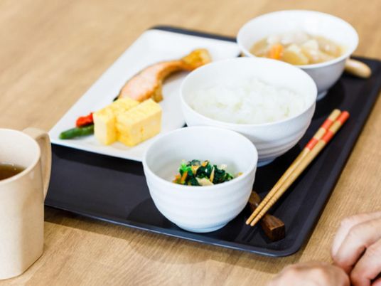 健康的な和食の一食
