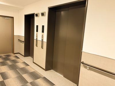 ケア施設のエレベーター