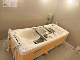 最新設備付き浴室