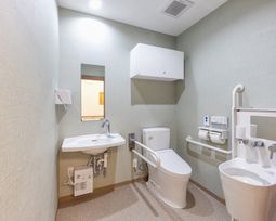 清潔感のあるトイレ空間