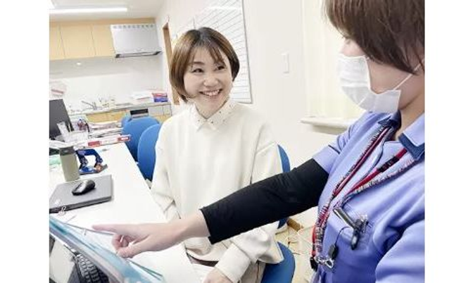 スタッフと利用者の会話