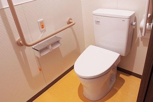 機能的なトイレ  