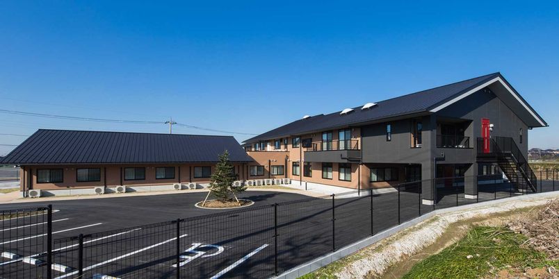 モダンな建物の外観