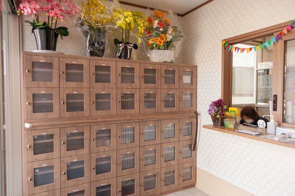 エントランスの郵便受け