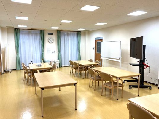 広々とした多機能スペース