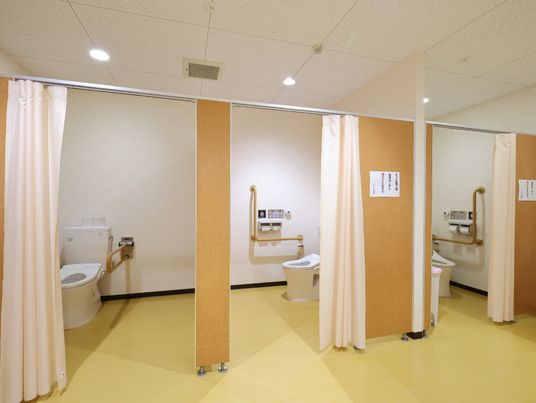 清潔感のあるトイレ空間