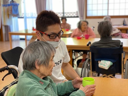 スタッフと利用者の対話