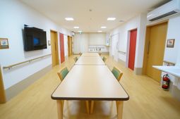 清潔な多目的室