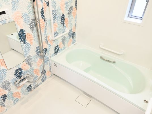 清潔感のある浴室スペース