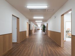 清潔な廊下の様子