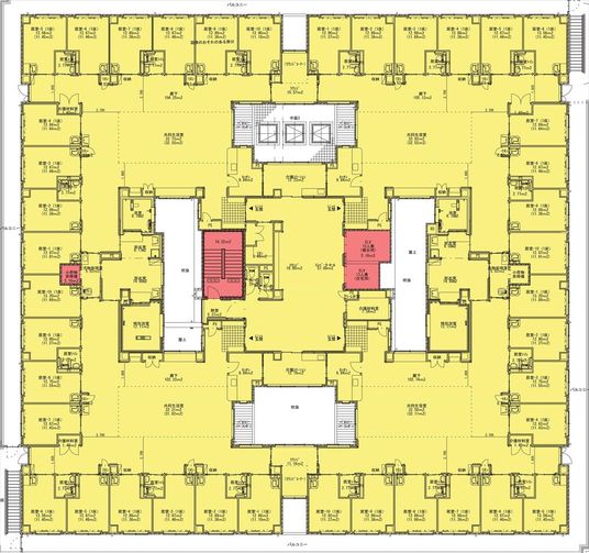 住宅の間取り図