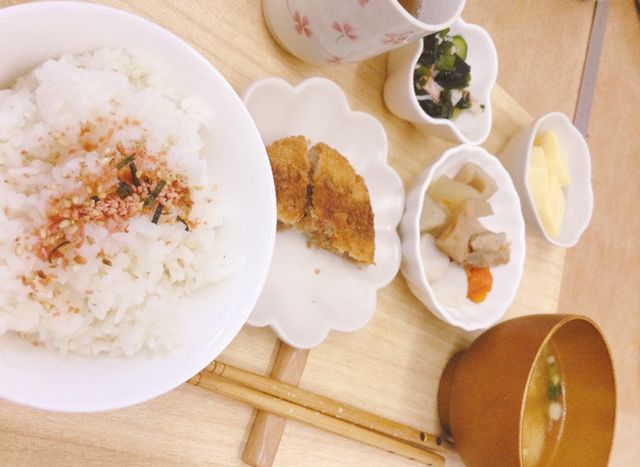 栄養バランスの食事