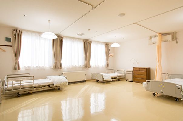 明るい空間の居室