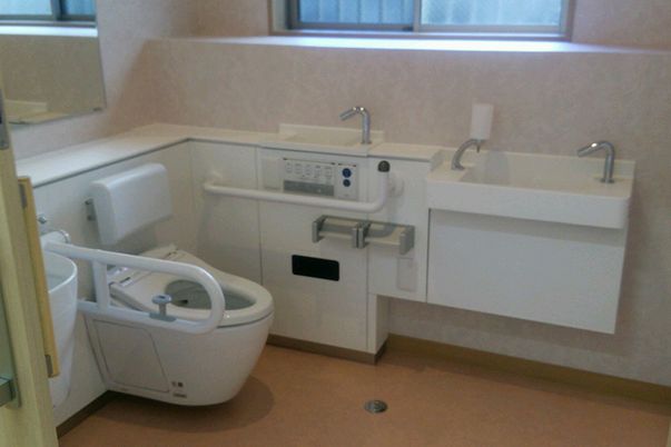 設備の整ったトイレ