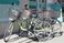 建物前に並ぶ自転車
