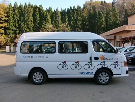 送迎車の外観  