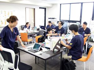スタッフの様子