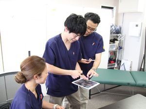 スタッフの訓練室