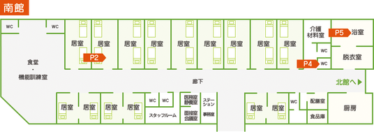 廊下の見取り図