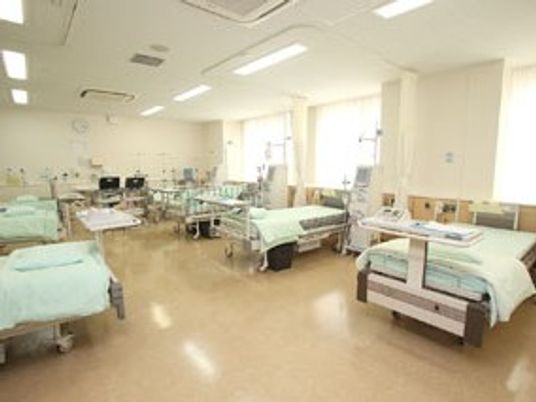 明るい機能訓練室  