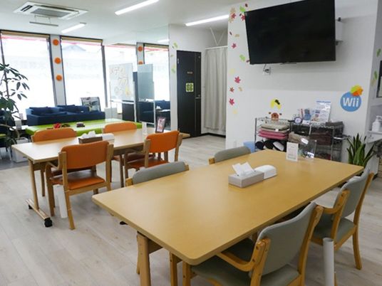 明るい食堂  
