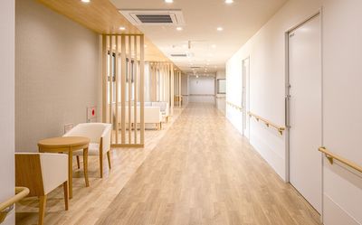 明るい廊下