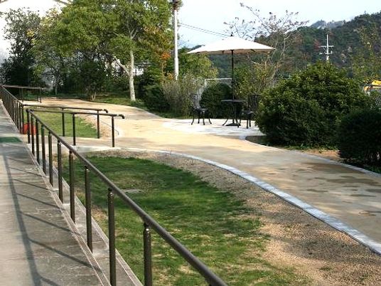 庭の散策路  