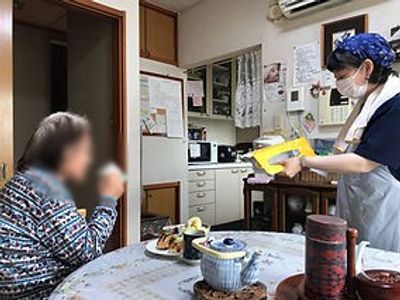 家庭的で親しみやすい場面