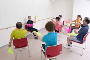機能訓練の様子