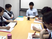 会議中のスタッフ