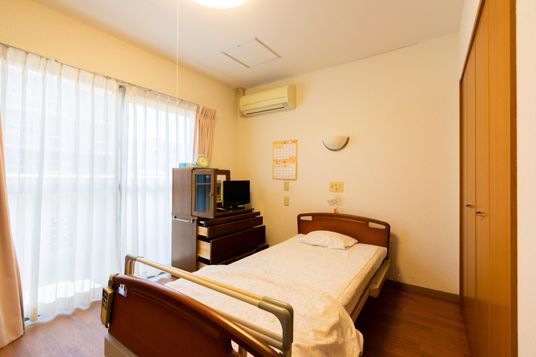 自然光が入る居室