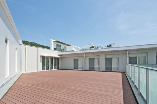 広々としたテラス