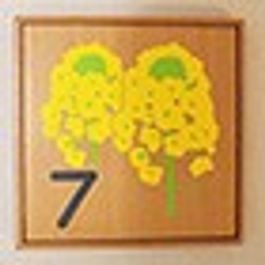 ナンバー7の表示盤