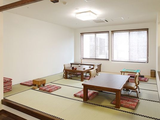 明るい和室  