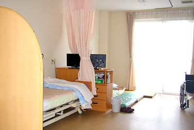 自然光が入る居室