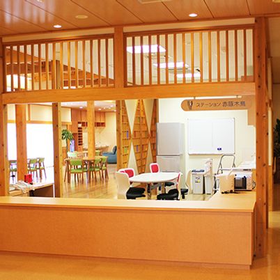 ゆったりした食堂