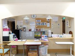 スタッフの作業スペース