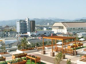 屋上テラス  
