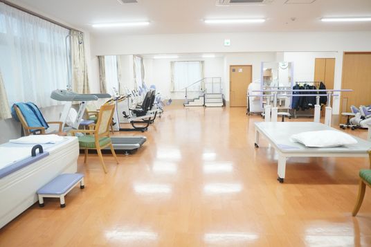設備充実の機能訓練室