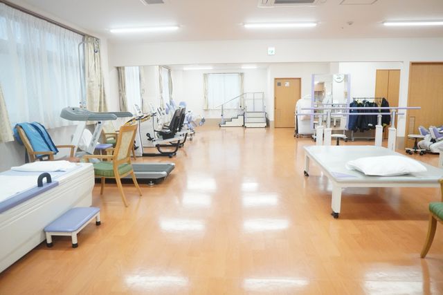 設備充実の機能訓練室