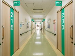 清潔な廊下の様子